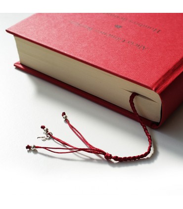 Punto de libro personalizado de plata con nombres o dibujos grabados