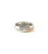 anillo personalizado de plata con grabado