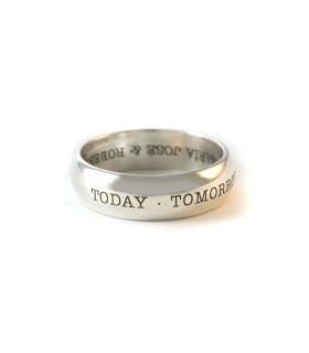 Anillo personalizado Rounded Hombre