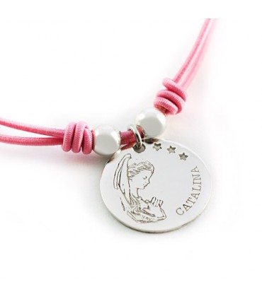 Collar personalizado Virgen Niña