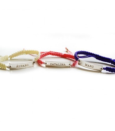 Pulsera personalizada Nome Kids