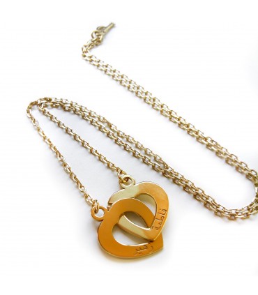 collar personalizado Cuori oro