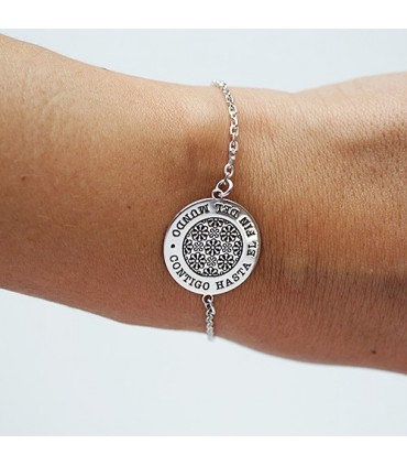 pulsera personalizada Nero de plata
