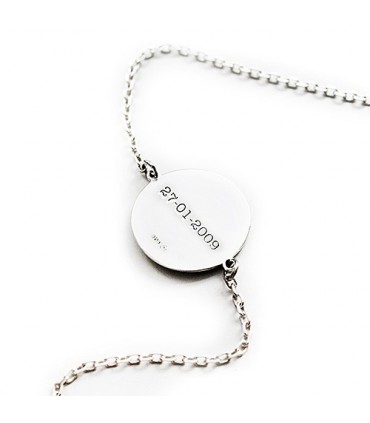 pulsera personalizada Nero de plata