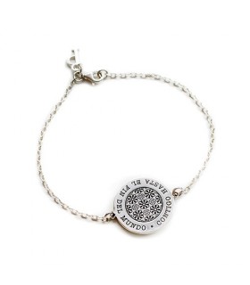 pulsera personalizada Nero de plata