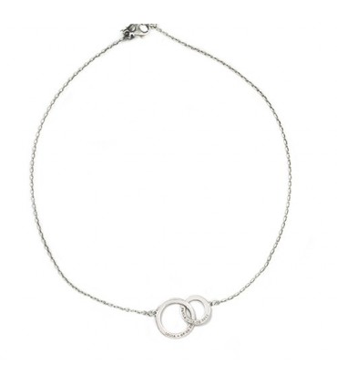 collar personalizado de plata con grabado Hitch