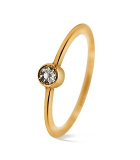 Anillo de compromiso oro blanco y diamantes