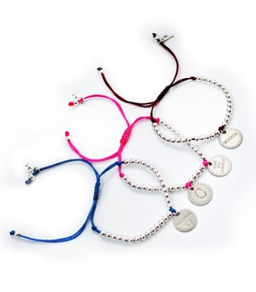 Pulsera personalizada de plata Dream Petit