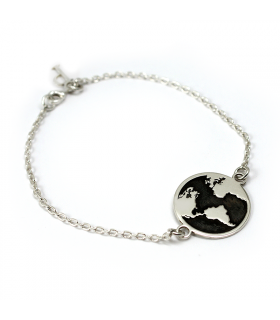 pulsera personalizada my world