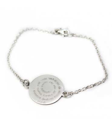 pulsera personalizada my world