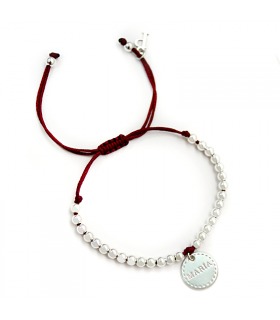 Pulsera personalizada de plata Dream Petit