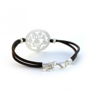 Pulsera personalizada de plata original con nombres